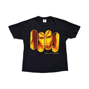 Marilyn Manson Rock is Dead 90s vintage tee